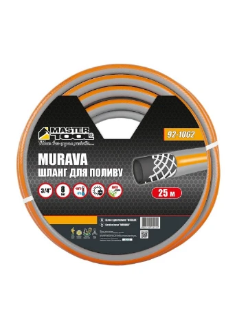 Шланг для поливу "MURAVA". ¾", 25 м Master Tool (288139619)