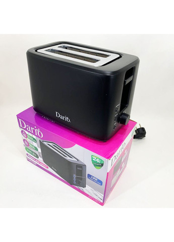 Тостер DT1007. Колір: чорний Dario (364663599)