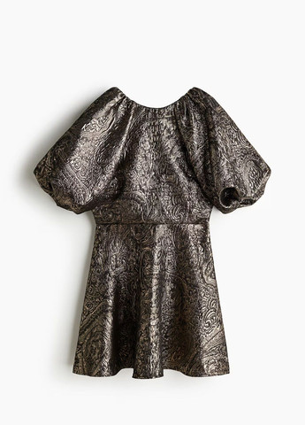 Чорна святковий сукня H&M однотонна