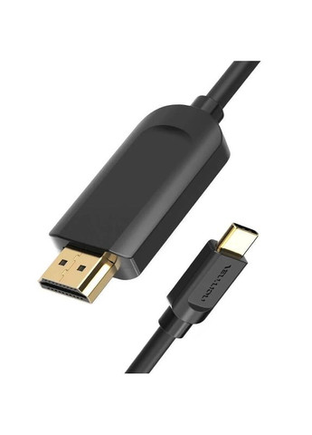 Кабель Type-C to HDMI 4K 30Hz Cable 1.5M Black () () Vention CGUBG (372686967)