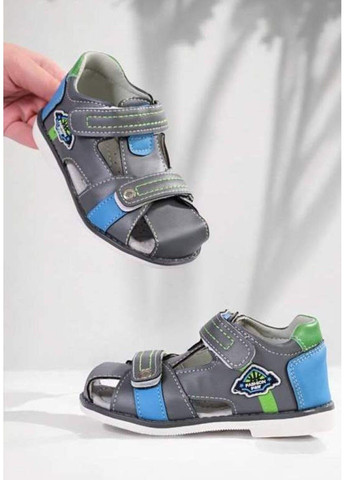 Серые босоножки детские ytop серые (1964-9) Y Top