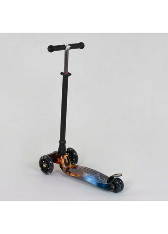 Самокат дитячий пластмасовий з алюмінієвою трубкою керма + 4 колеса 59х17х26 см Best Scooter (289460187)
