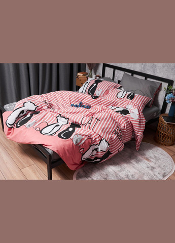 Комплект постельного белья Бязь Gold Люкс семейный 143х210х2 наволочки 2х70х70 (MS-820003247) Moon&Star Cat (288043490)