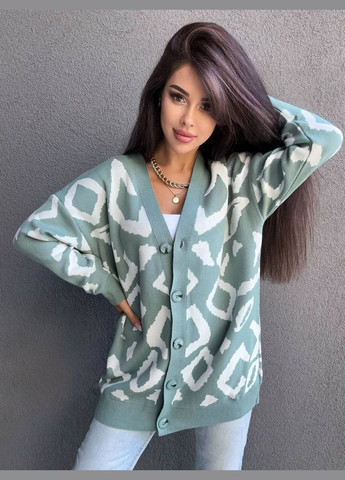 Фисташковый демисезонный кардиган Vakko