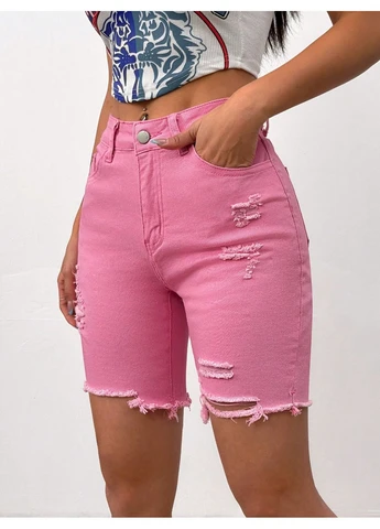 Джинсовые шорты SHEIN (400837797)