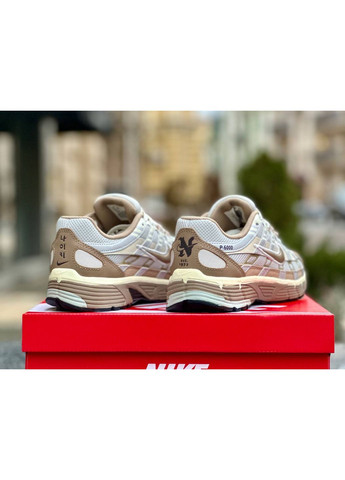 КРОСІВКИ ЖІНОЧІ NIKE P-6000 BEIGE WHITE НАЙК П-6000 No Brand білі демісезони (368884493)