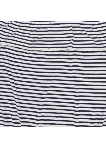 Белая в полоску блузка H&M летняя