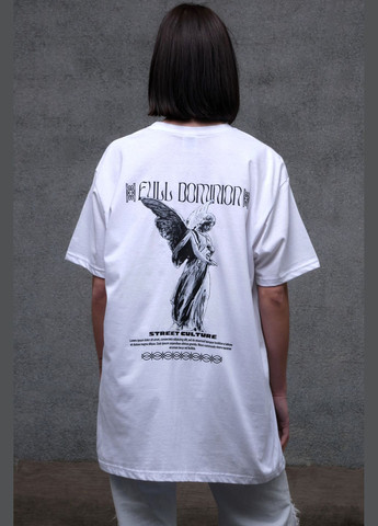 Жіноча Оверсайз Футболка З Принтом Dominion White Without - (302980410)