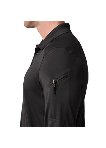 Поло с длинным рукавом Helios Long Sleeve Polo Black 5.11 Tactical (315823032)