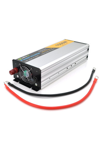 Инвертор напряжения SolYb24-1500M, 24V/220V, 1500W с аппроксимированной синусоидой, 2Shuko, USB, клеммные провода, Q6 Solinved (314779912)