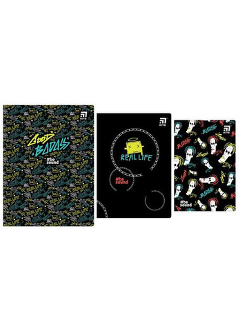 НАБОР ИЗ 3-Х БЛОКНОТОВ "BE SOUND" (K20-355-2) Kite (322575596)