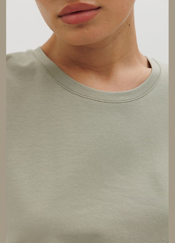 Оливкова літня жіноча футболка Arjen