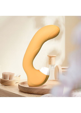 Вібратор для точки G з вакуумною стимуляцією клитора, 20 режимів (арт 127_skld) No Brand (363262794)