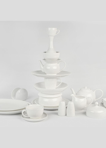 Солонка MY HOME 4.8х8.2 см "ЖЕМЧУЖИНА" фарфор (KP-106 WHITE) MVM (306743517)