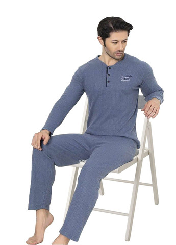 Пижама мужская хлопок теплая Cotton More (304915464)
