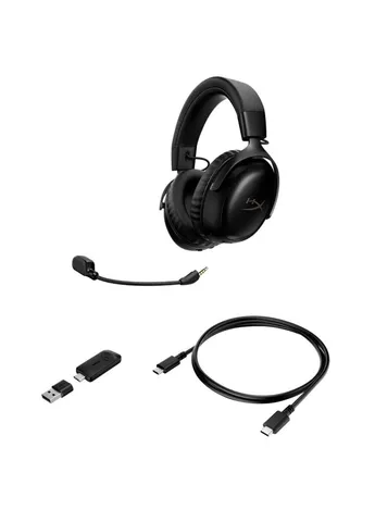 Наушники Cloud III S Wireless/USB-A/USB-C Black (A59YZAA) HyperX (383420430)