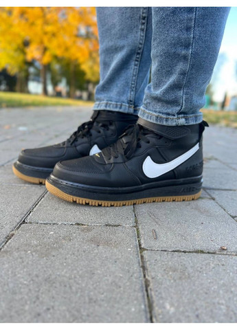 КРОССОВКИ ЖЕНСКИЕ NIKE AIR FORCE GORE-TEX❄️❄️❄️ НАЙК АИР ФОРС 1 ПРЕМИУМ No Brand комбинированные демисезоны (367175895)