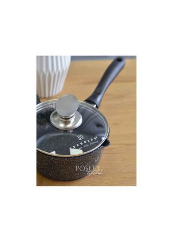 Набор посуды 4пр. 1,3/1,3/2,3/4,5л с антипригарным гранитным покрытием 8143 Edenberg (363327924)