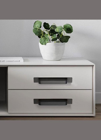 Универсальная ручка для дверей, мебели, холодильника на самоклейке 148 мм черная (NR0279_1) No Brand (339067121)