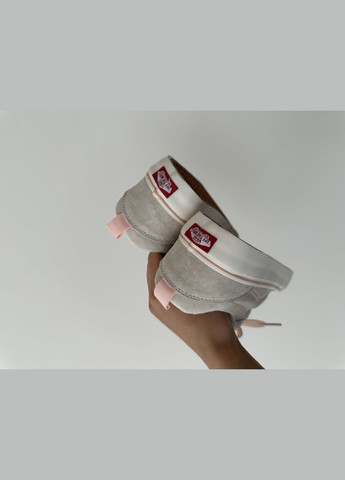 Кроссовки женские Vans KNU Skool beige pink | Ванс КНУ Скул бежевые розовые No Brand бежевые демисезоны (316231455)