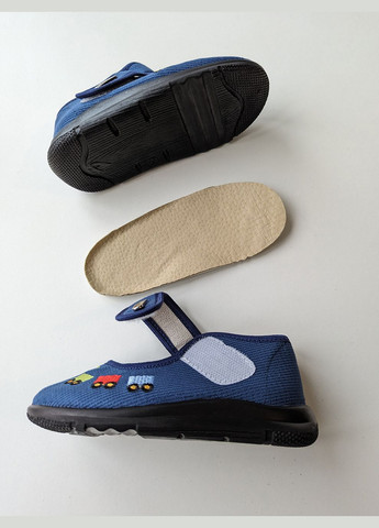 Синие тапочки детские для мальчика Белста