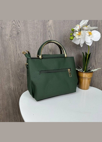 Жіноча міні сумочка з квітами вишивкою, маленька сумка з квіточками та брелоком Зелений No Brand (334730916)