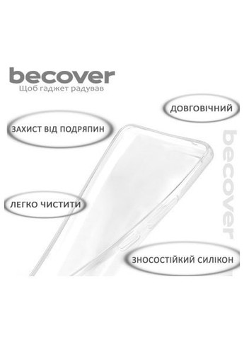 Чехол для мобильного телефона (710914) BeCover Xiaomi Redmi Note 13 Pro 4G Transparancy (366159369)