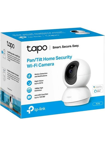 IPкамера Tapo TC70 1080p N300 TP-Link (293345362)