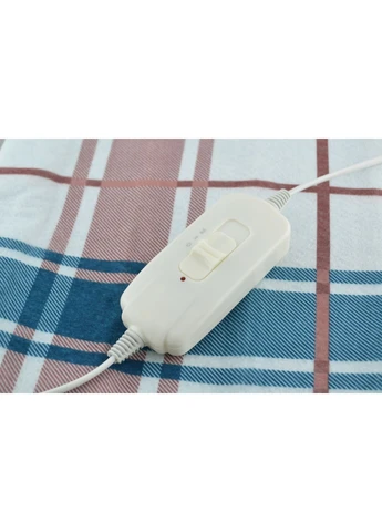 Электроодеяло NS-IB1 2 температурных режима 160x120 см Blue-White (3_02524) No Brand (401812504)