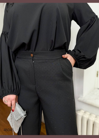 Брюки женские со стразами Liton (316115248)