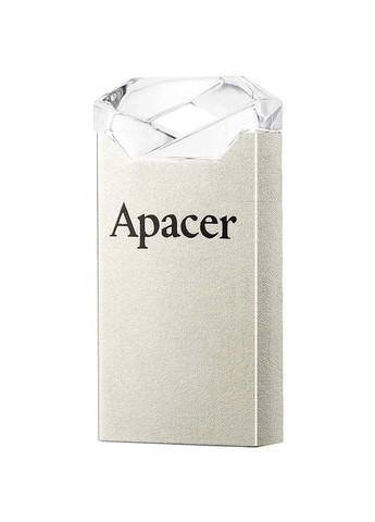 Флеш-накопитель USB 64GB AH111 Silver/Crystal (AP64GAH111CR-1) Apacer (336958973)