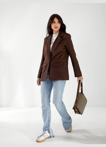 Подовжений жіночий піджак на підкладці Osoblyva (327826187)