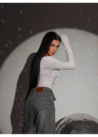 Трендовое боди, цвет Белый Fashion (372693174)