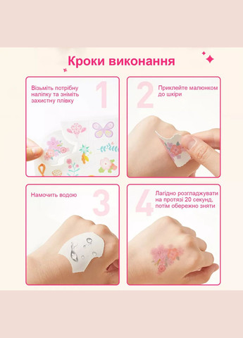 Набір наліпок Садова фея (MD1534) MiDeer (342715896)