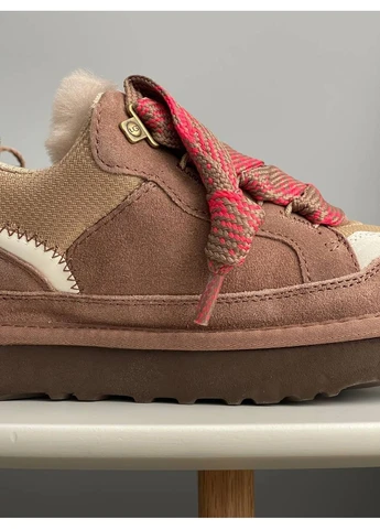 Кросівки жіночі UGG Lowmel Sneaker Rocky Oak | Уггі Лоумел коричневі No Brand коричневі демісезони (381733973)
