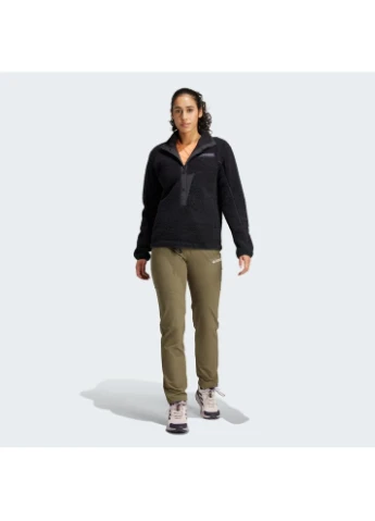 Кофта Terrex Xploric High Pile Fleece Pullover Sweatshirt Black IW0225 adidas (398049119)