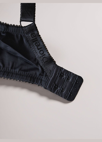 Чорний бюстгальтер 63417 e Diorella з кісточками нейлон, еластан