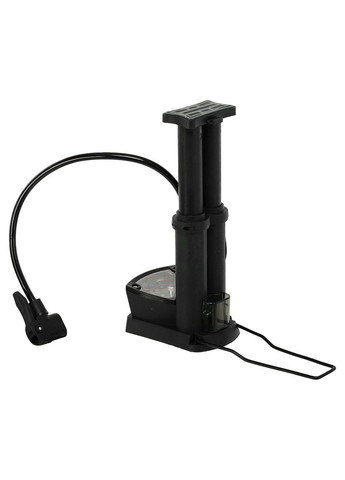 Насос ножний універсальний портативний з манометром 2 циліндри FB-8698 (алюміній, пластик, l-17см) SP-Sport (361438542)