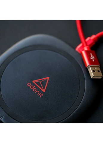 Беспроводное зарядное устройство Wireless Charging Pad Black (3123-17-07-A) Adonit (352506773)