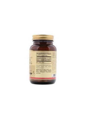 Biotin Super High Potency 10000 mcg 60 Veg Caps Solgar (311226414)