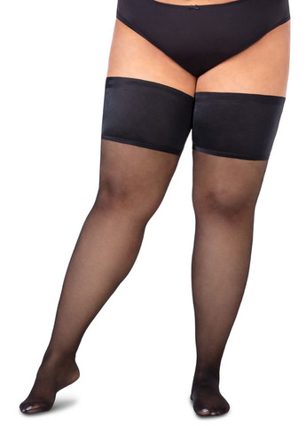 Чулки большого размера с гладкой коронкой GRACE 30den Mona (349499811)