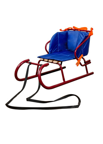 Матрас-сиденье для санок Snower с оранжевым комфортный матрасик для детей влагостойкий поролоновый подстилочный матрас ProDobro (367266554)