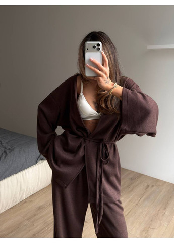 Жіночний теплий костюм-кімоно з двосторонньої ангори 🤤 (ЗАМІР В ОПИСІ) DK/DL Мода без кордонів (369713536)