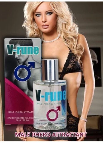 Духи с феромонами мужские V-RUNE MALE PHERO ATTRACTANT, 50 мл Aurora (372738071)