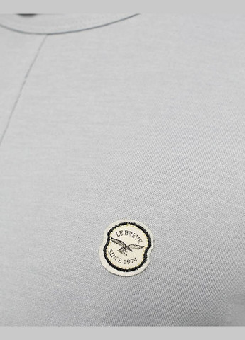 Серая футболка Le Breve 125413882 light grey