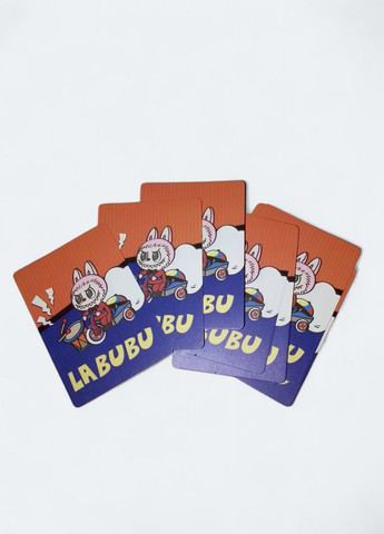 Картки Лабубу (набір 8 шт.) No Brand (365746618)
