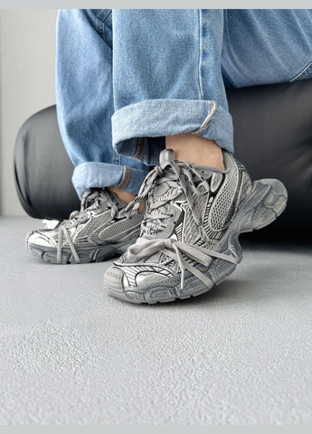 Кроссовки женские и мужские Balenciaga 3XL Grey | Баленсиага 3ХЛ серые No Brand серые демисезоны (341264131)