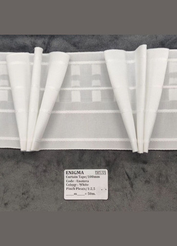 Тесьма для штор фиксированная V-образная сборка Enotera. Тесьма для штор Лапки Enigma Тасьма (311290826)