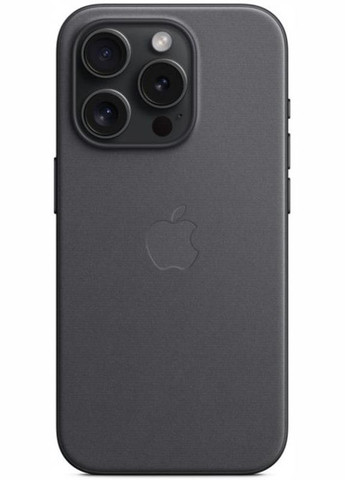 Чохол-накладка FineWoven Case with MagSafe для iPhone 15 Pro Black (MT4H3) Apple (341487770)