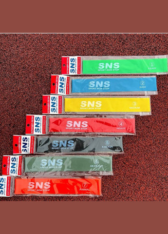 Набор для фитнеса с 7 эспандеров петель () SNS (315492826)